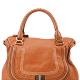 Chloé Light Brown Leather Marcie Tote Bag