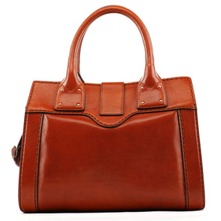 Chloé Light Brown Leather Oversized Zipper Bag