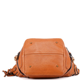 Chloé Light Brown Leather Paddington Shoulder Bag