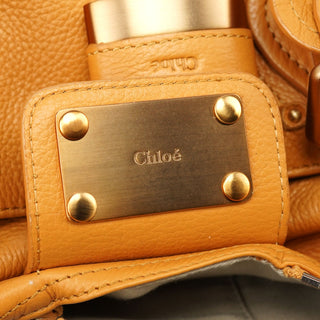 Chloé Light Brown Leather Paddington Shoulder Bag