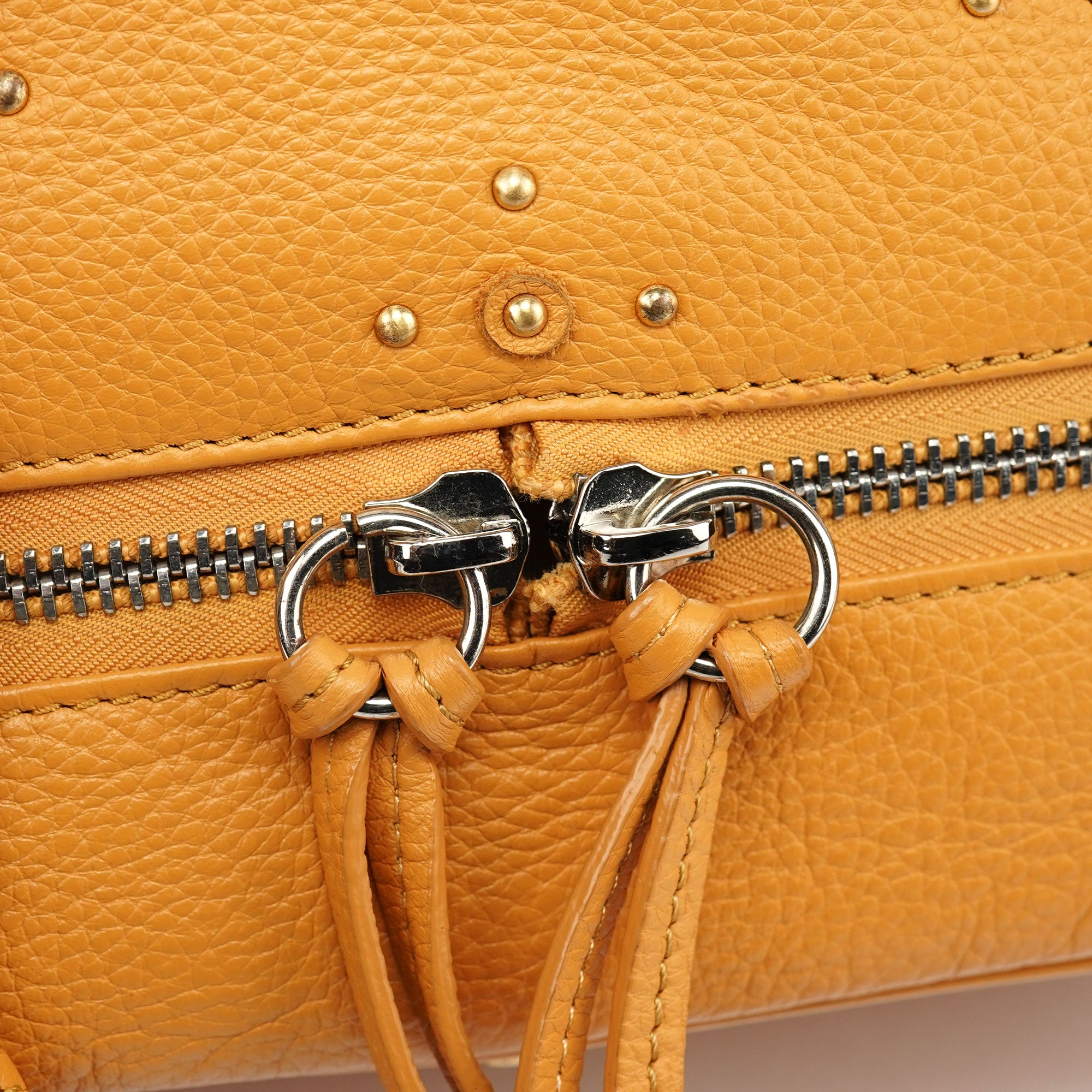 Chloé Light Brown Leather Paddington Shoulder Bag