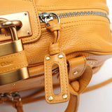 Chloé Light Brown Leather Paddington Shoulder Bag