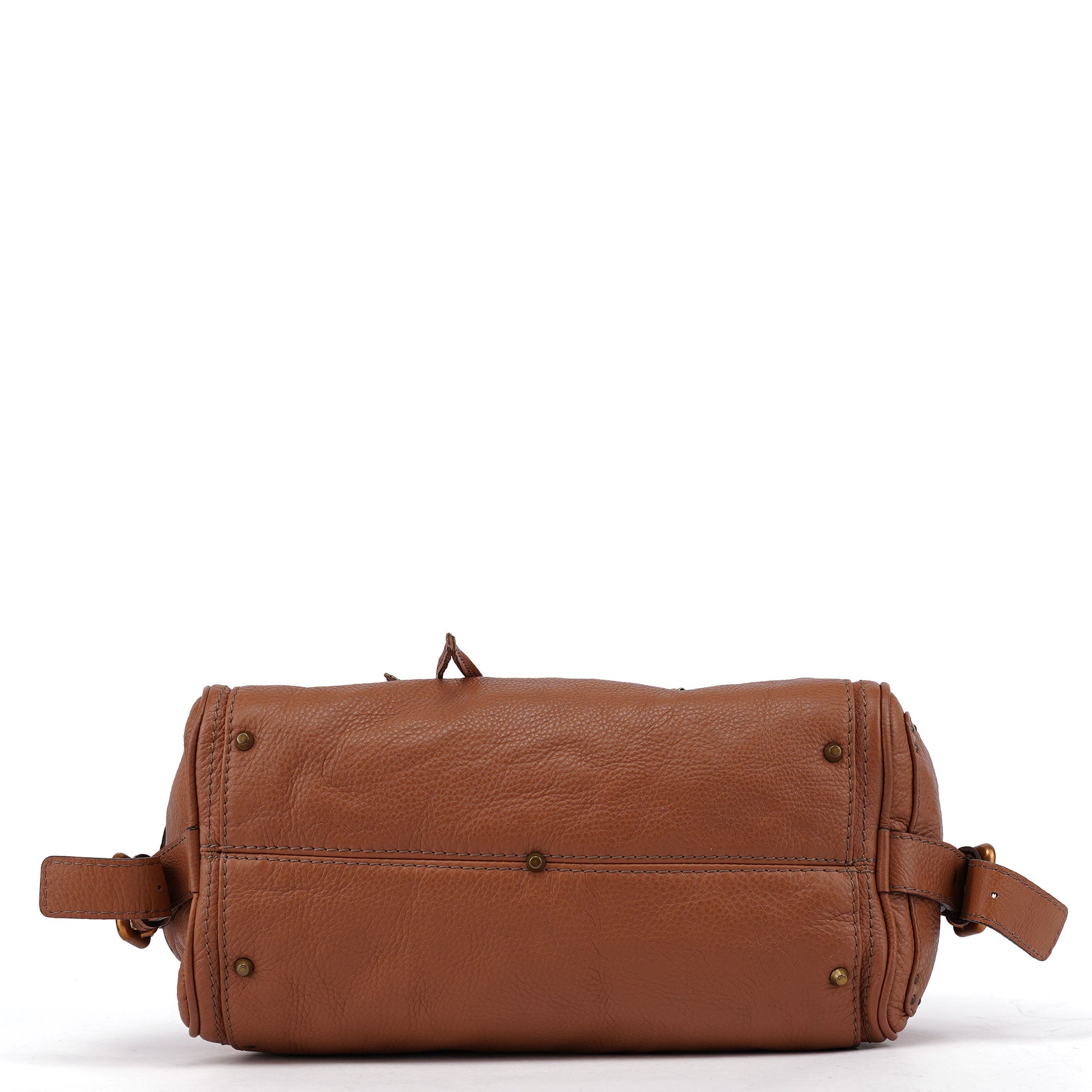 Chloé Light Brown Leather Paddington Shoulder Bag