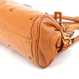 Chloe Light Brown Leather Paddington Shoulder Bag