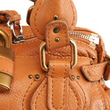 Chloe Light Brown Leather Paddington Shoulder Bag