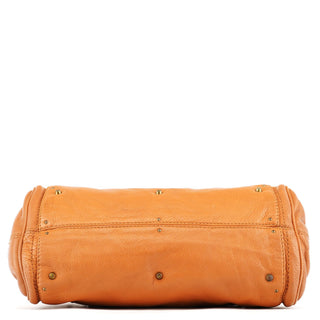 Chloe Light Brown Leather Paddington Shoulder Bag