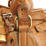 Chloe Light Brown Leather Paddington Shoulder Bag