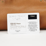 Chloe Light Brown Leather Paddington Shoulder Bag