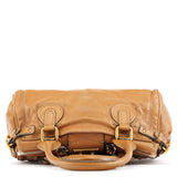 Chloe Light Brown Leather Paddington Shoulder Bag