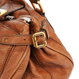 Chloé Light Brown Leather Paddington Shoulder Bag