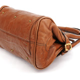 Chloé Light Brown Leather Paddington Shoulder Bag