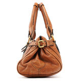 Chloé Light Brown Leather Paddington Shoulder Bag