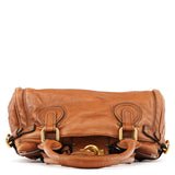 Chloé Light Brown Leather Paddington Shoulder Bag