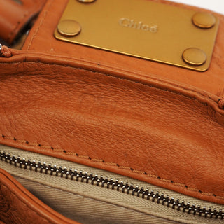 Chloé Light Brown Leather Paddington Shoulder Bag