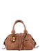 Chloé Light Brown Leather Paddington Shoulder Bag