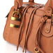 Chloé Light Brown Leather Paddington Shoulder Bag