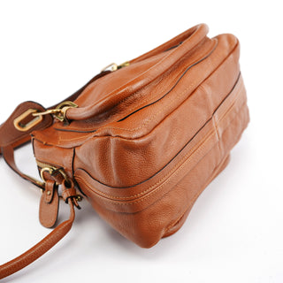 Chloe Light Brown Leather Paraty 2-Way Bag