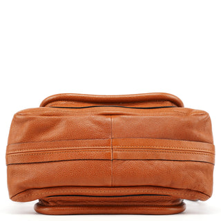 Chloe Light Brown Leather Paraty 2-Way Bag