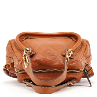 Chloe Light Brown Leather Paraty 2-Way Bag