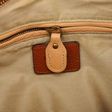 Chloé Sac deux portés Paraty en cuir marron clair