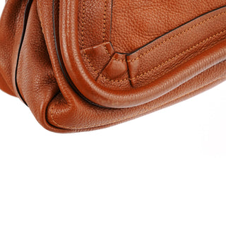 Chloe Light Brown Leather Paraty 2-Way Bag