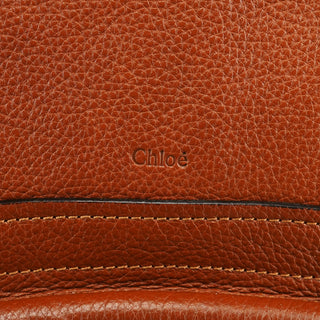 Chloe Light Brown Leather Paraty 2-Way Bag
