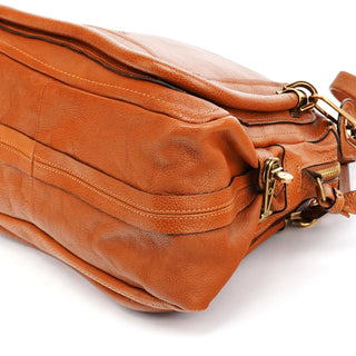 Chloe Light Brown Leather Paraty 2-Way Bag