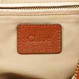 Chloe Light Brown Leather Paraty 2-Way Bag