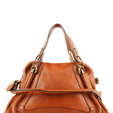 Chloe Light Brown Leather Paraty 2-Way Bag