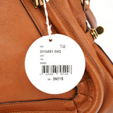 Chloé Light Brown Leather Paraty 2-Way Shoulder Bag