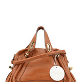 Chloé Light Brown Leather Paraty 2-Way Shoulder Bag