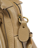 Chloé Light Brown Leather Paraty 2-Way Shoulder Bag