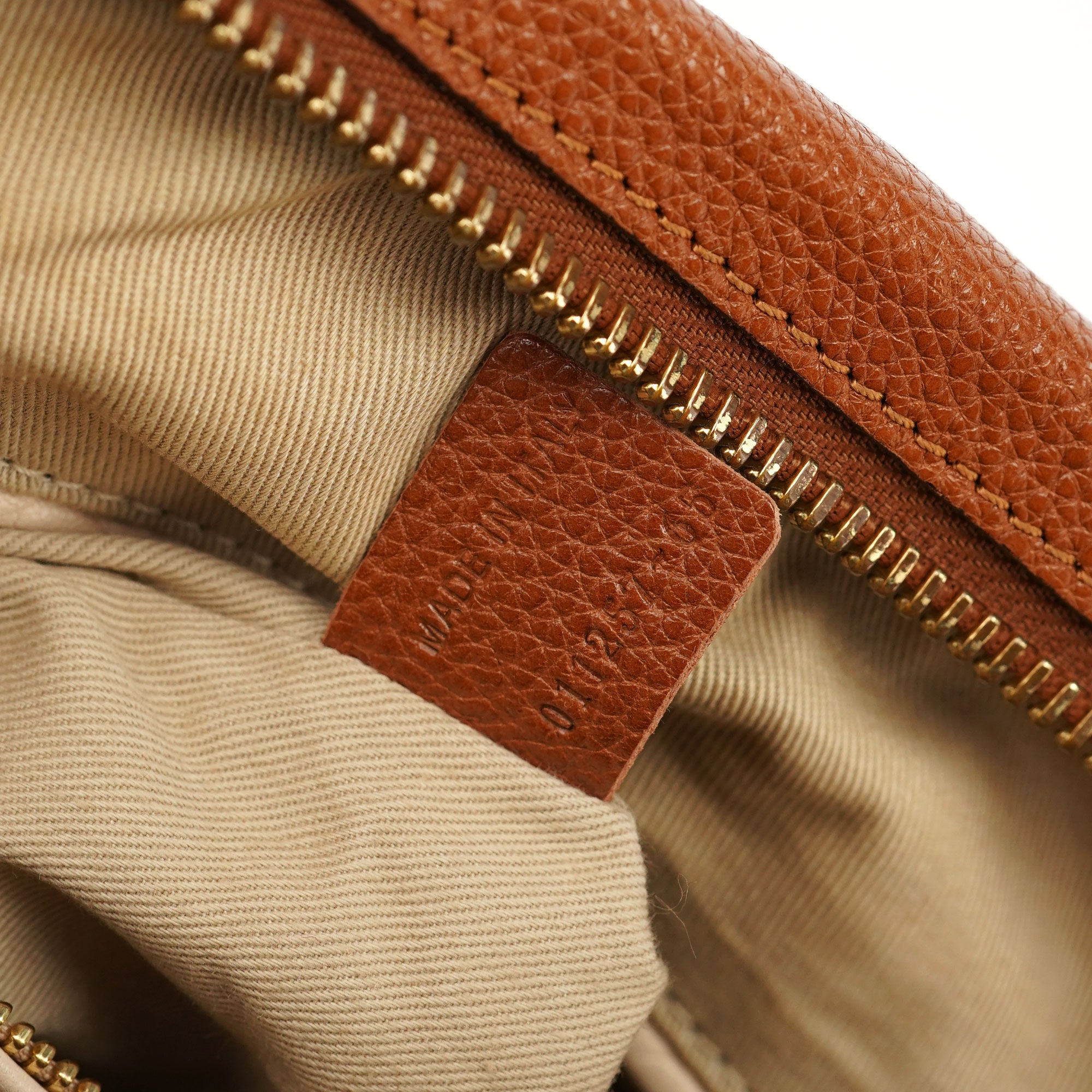 Chloé Paraty 2-Way Schultertasche aus hellbraunem Leder