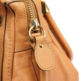 Chloé Light Brown Leather Paraty 2-Way Shoulder Bag