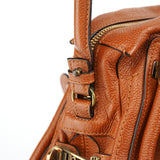 Chloé Sac deux portés Paraty en cuir marron clair