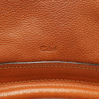 Chloé Light Brown Leather Paraty 2-Way Shoulder Bag
