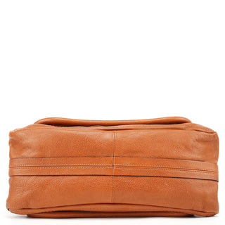Chloé Light Brown Leather Paraty 2-Way Shoulder Bag