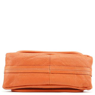 Chloe Light Brown Leather Paraty 2-Way Shoulder Bag