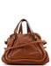 Chloé Light Brown Leather Paraty 2-Way Shoulder Bag