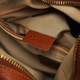 Chloé Light Brown Leather Paraty 2-Way Shoulder Bag