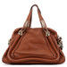 Chloé Light Brown Leather Paraty 2-Way Shoulder Bag