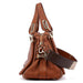 Chloé Light Brown Leather Paraty 2-Way Shoulder Bag