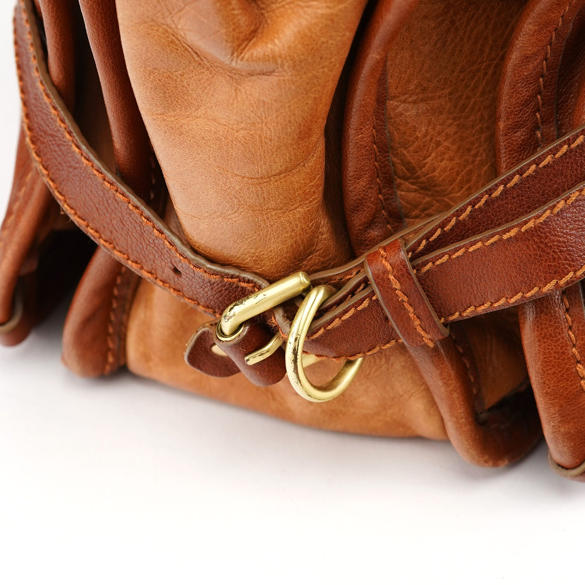 Chloé Light Brown Leather Tote Bag