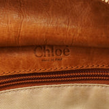 Chloé Light Brown Leather Tote Bag