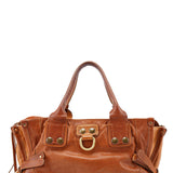 Chloé Light Brown Leather Tote Bag