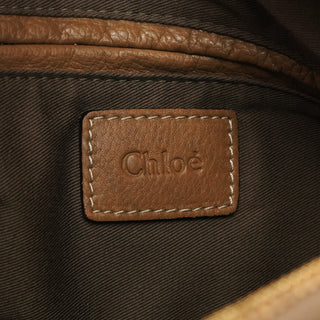 Chloe Light Brown Marcie Shoulder Bag