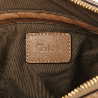 Chloe Light Brown Marcie Shoulder Bag