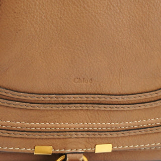 Chloe Light Brown Marcie Shoulder Bag