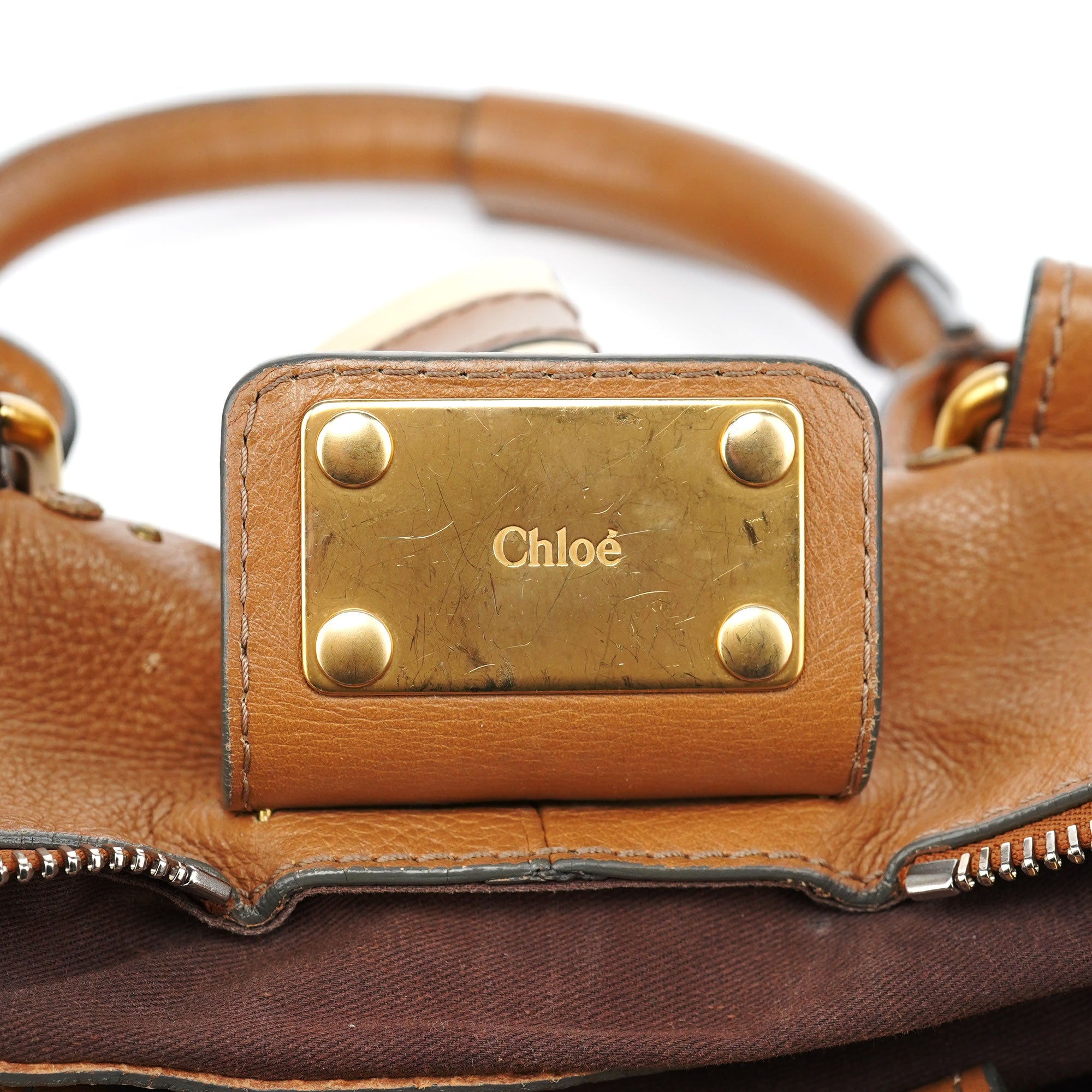 Chloé Light Brown Paddington Shoulder Bag