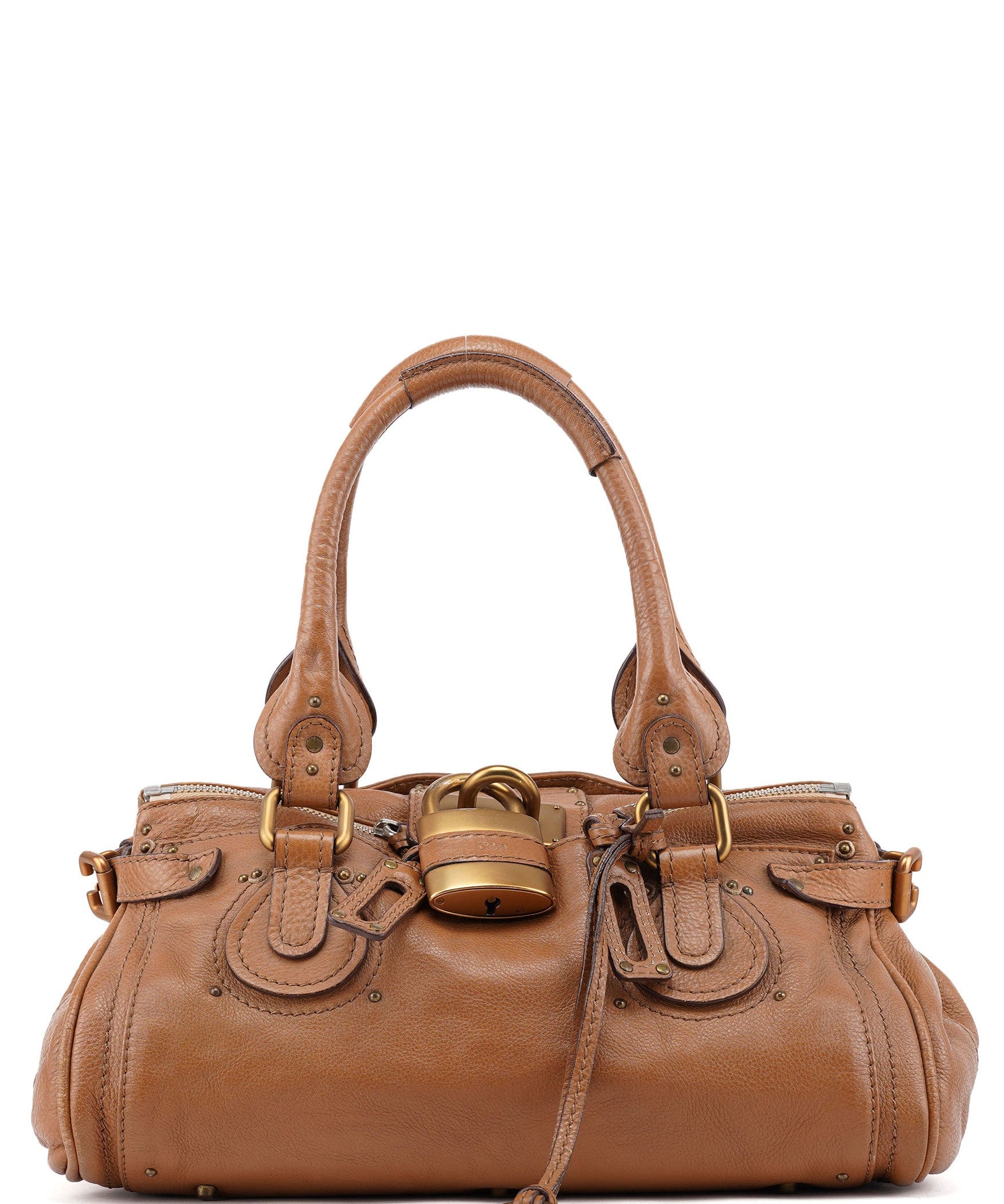 Chloé Light Brown Paddington Shoulder Bag